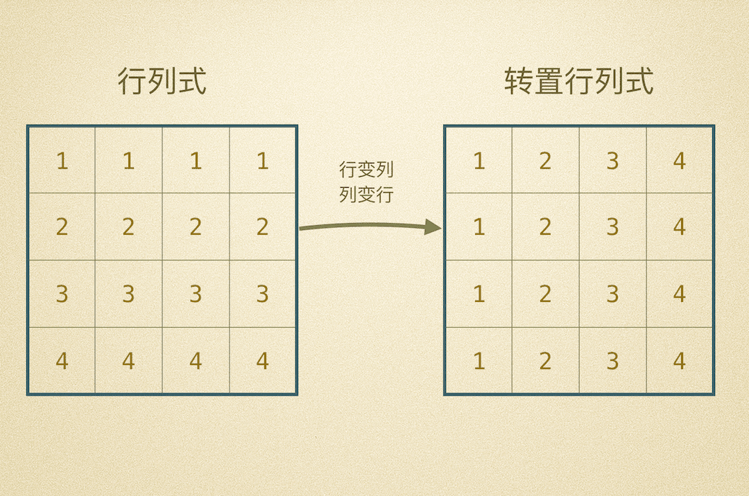 转置行列式
